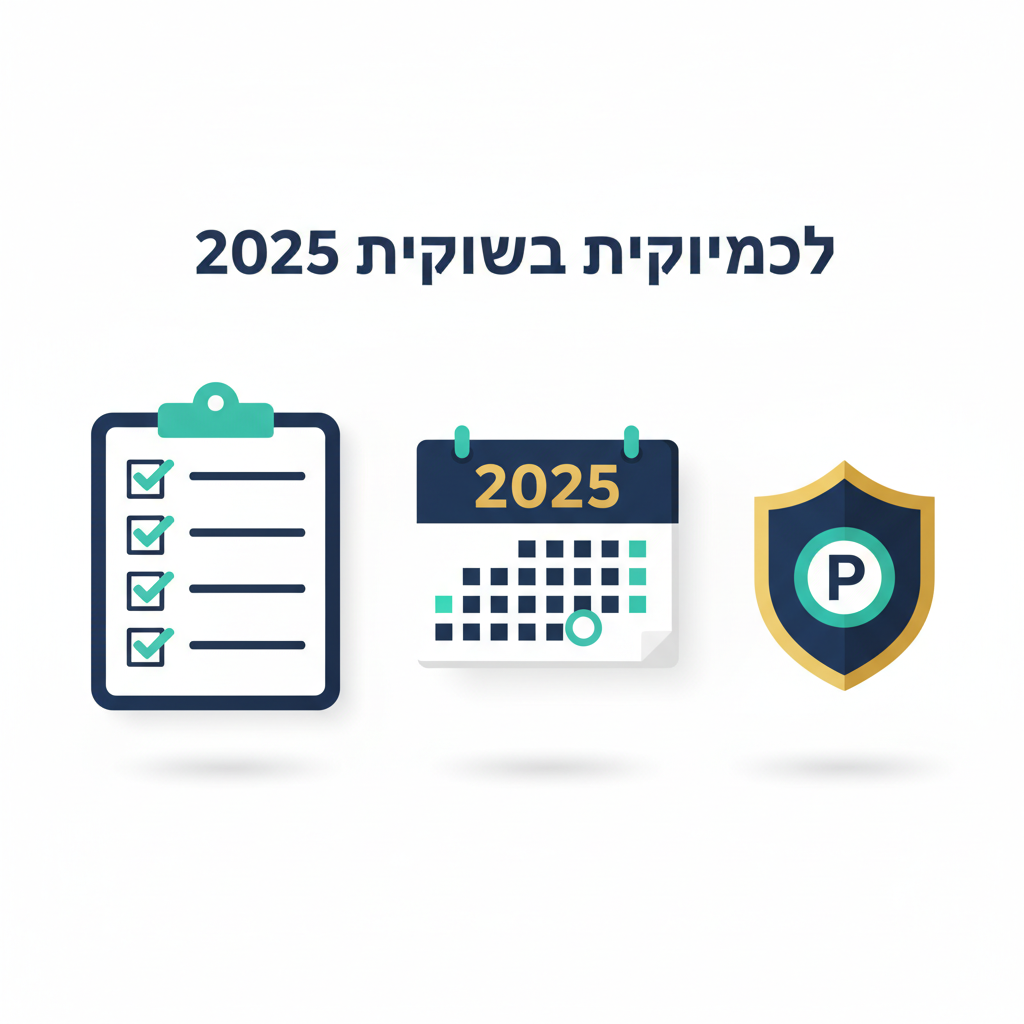 צ'קליסט פרטיות 2025 - 20 דברים שכל אתר חייב